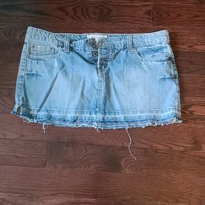 Maurices Mini Jean Skirt